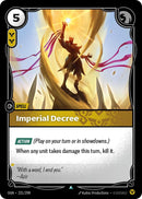 Image for Imperial Decree (221/298) (Origins) (OGN) - Riftbound: League of Legends Trading Card Game