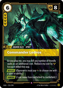 Image for Commander Ledros (231/298) (Origins) (OGN) - Riftbound: League of Legends Trading Card Game