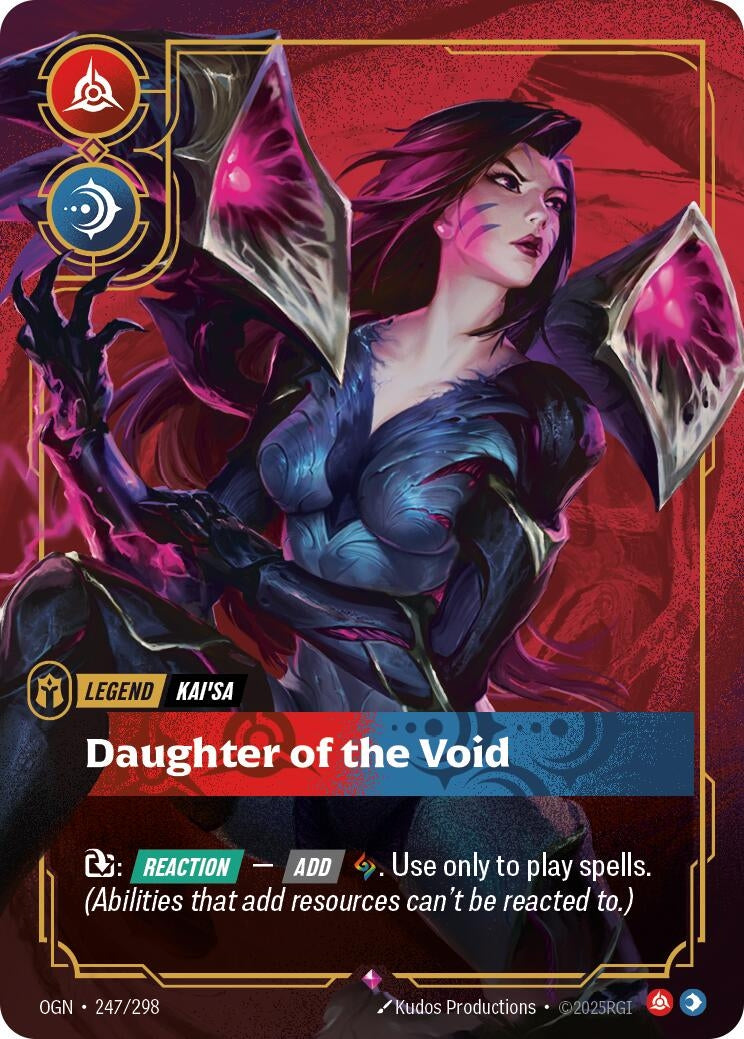 Image for Kai'Sa, Daughter of the Void (247/298) (Origins) (OGN) - Riftbound: League of Legends Trading Card Game