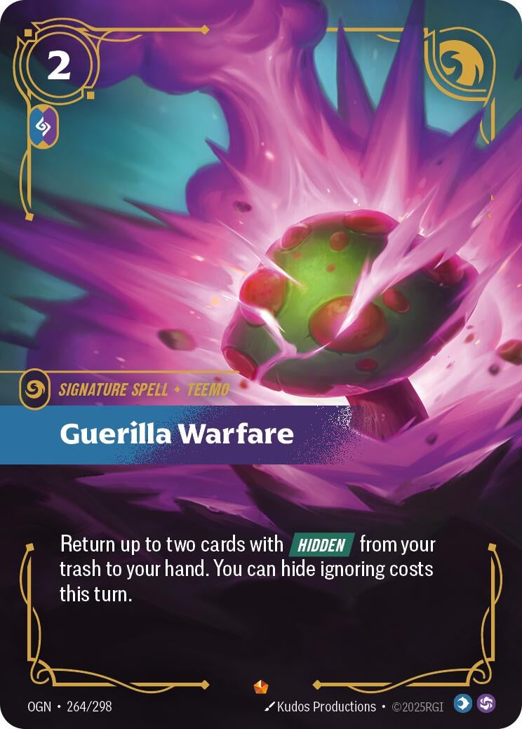 Image for Guerilla Warfare (264/298) (Origins) (OGN) - Riftbound: League of Legends Trading Card Game