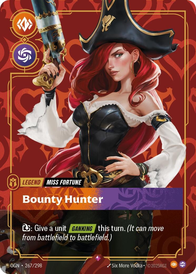 Image for Miss Fortune, Bounty Hunter (267/298) (Origins) (OGN) - Riftbound: League of Legends Trading Card Game