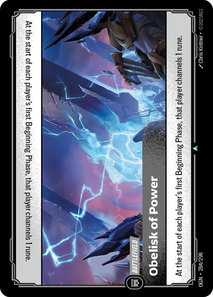 Image for Obelisk of Power (284/298) (Origins) (OGN) - Riftbound: League of Legends Trading Card Game