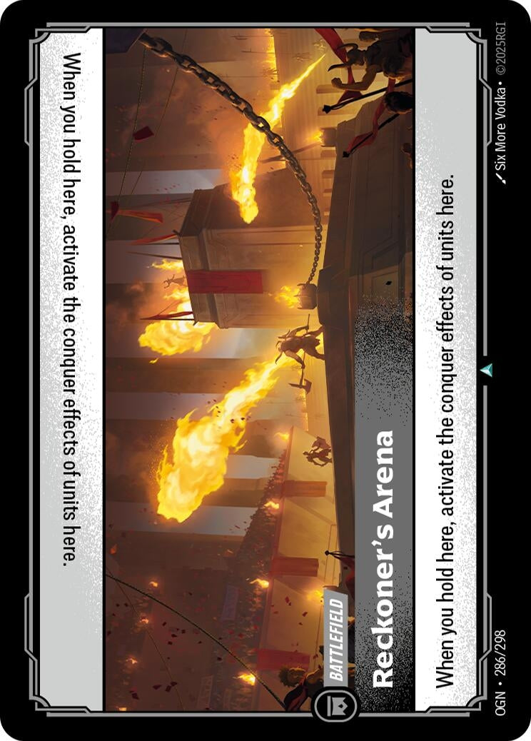 Image for Reckoner's Arena (286/298) (Origins) (OGN) - Riftbound: League of Legends Trading Card Game