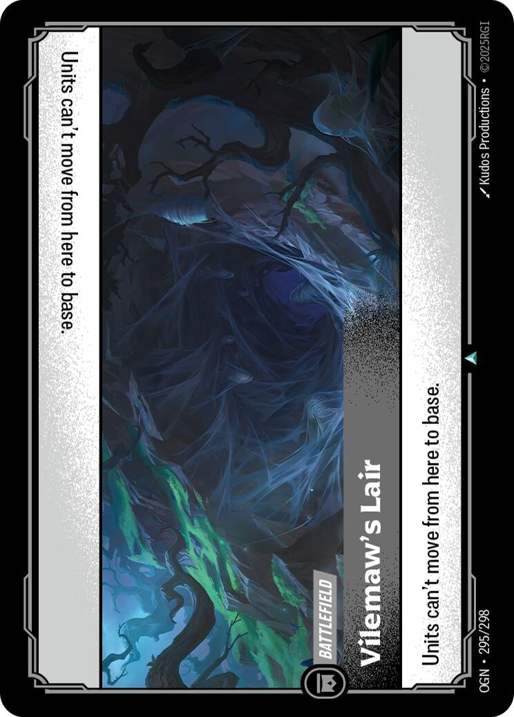 Image for Vilemaw's Lair (295/298) (Origins) (OGN) - Riftbound: League of Legends Trading Card Game