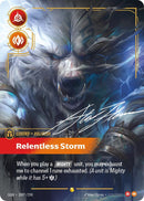 Image for Volibear, Relentless Storm (Signature) (300*/298) (Origins) (OGN) - Riftbound: League of Legends Trading Card Game