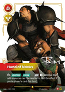 Image for Darius, Hand of Noxus (Signature) (302*/298) (Origins) (OGN) - Riftbound: League of Legends Trading Card Game