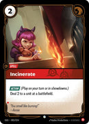 Image for Incinerate (003/024) (Origins: Proving Grounds) (OGS) - Riftbound: League of Legends Trading Card Game