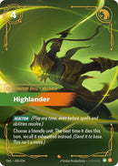 Image for Highlander (020/024) (Origins: Proving Grounds) (OGS) - Riftbound: League of Legends Trading Card Game
