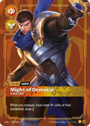 Image for Garen, Might of Demacia (Starter) (023/024) (Origins: Proving Grounds) (OGS) - Riftbound: League of Legends Trading Card Game