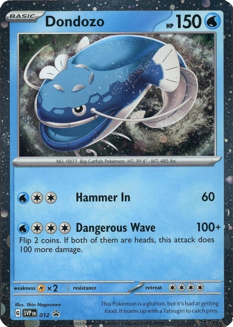 Image for Dondozo - 012 (Cosmos Holofoil) (012) (SV: Scarlet & Violet Promo Cards) (SVP) - Pokemon