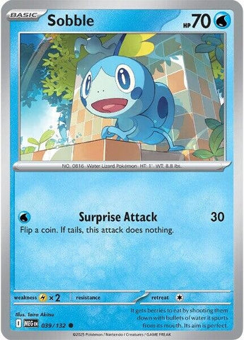 Image for Sobble (039/132) (ME01: Mega Evolution) - Pokemon