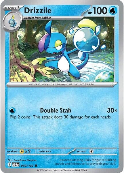 Image for Drizzile (040/132) (ME01: Mega Evolution) - Pokemon