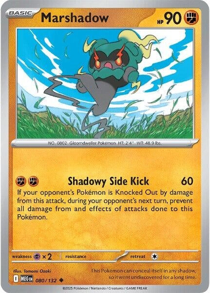 Image for Marshadow (080/132) (ME01: Mega Evolution) - Pokemon