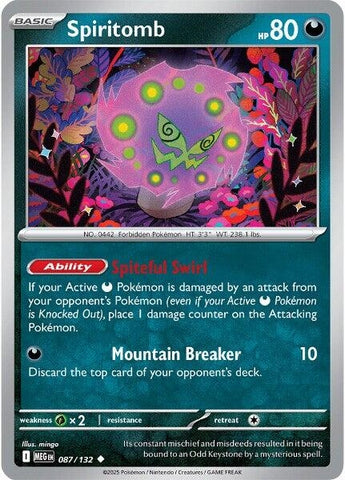 Image for Spiritomb (087/132) (ME01: Mega Evolution) - Pokemon