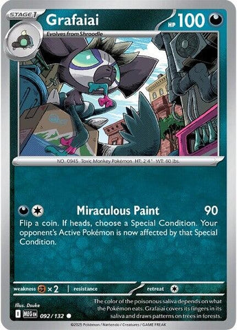 Image for Grafaiai (092/132) (ME01: Mega Evolution) - Pokemon