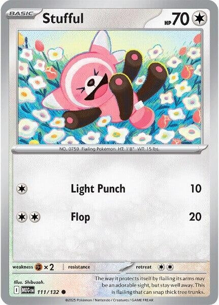 Image for Stufful (111/132) (ME01: Mega Evolution) - Pokemon