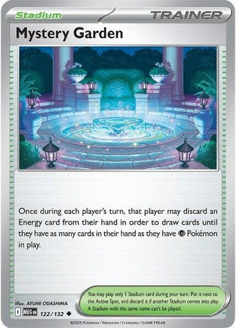 Image for Mystery Garden (122/132) (ME01: Mega Evolution) - Pokemon