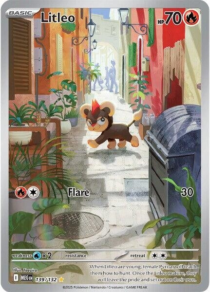 Image for Litleo (139/132) (ME01: Mega Evolution) - Pokemon