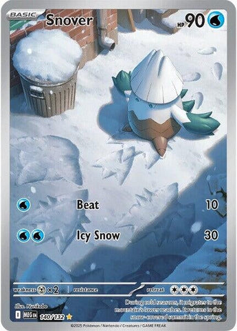 Snover (140/132) (ME01: Mega Evolution) (MEG) Pokemon