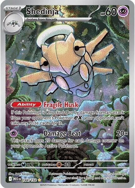 Shedinja (144/132) (ME01: Mega Evolution) (MEG) Pokemon