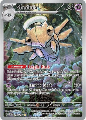 Shedinja (144/132) (ME01: Mega Evolution) (MEG) Pokemon