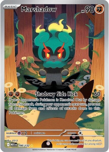 Image for Marshadow (146/132) (ME01: Mega Evolution) - Pokemon