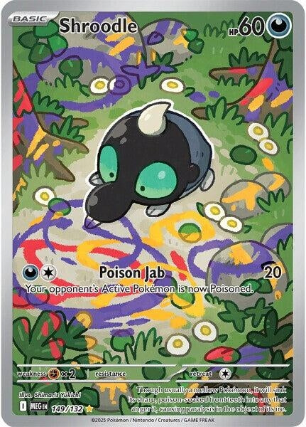 Shroodle (149/132) (ME01: Mega Evolution) (MEG) Pokemon