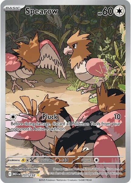 Spearow (151/132) (ME01: Mega Evolution) (MEG) Pokemon