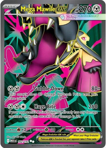 Mega Mawile ex (162/132) (ME01: Mega Evolution) (MEG) Pokemon