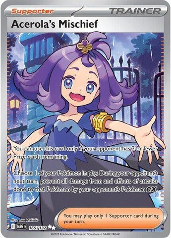 Acerola's Mischief (165/132) (ME01: Mega Evolution) (MEG) Pokemon