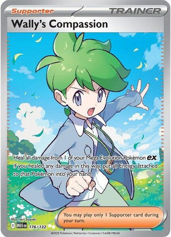 Image for Wally's Compassion (176/132) (ME01: Mega Evolution) - Pokemon