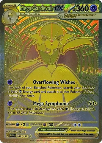 Image for Mega Gardevoir ex (187/132) (ME01: Mega Evolution) - Pokemon