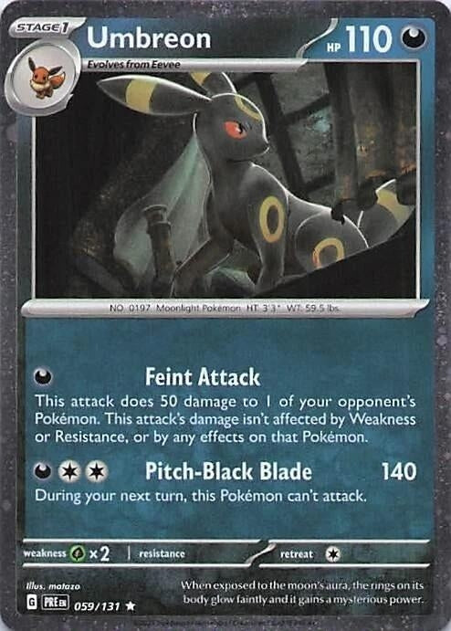 Image for Umbreon - 059 (Cosmos Holo) (059/131) (Miscellaneous Cards & Products) (MCAP) - Pokemon