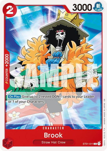 Image for Brook - ST01-011 (Reprint) (ST01-011) (Premium Booster -The Best- Vol. 2) - One Piece Card Game