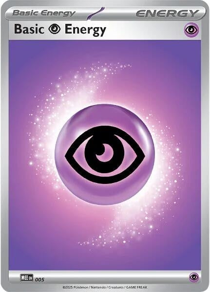 Basic Psychic Energy - 005 (5) (MEE: Mega Evolution Energies) Pokemon