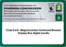 Image for Code Card - Mega Evolution Enhanced Booster Display Box digital bundle (ME01: Mega Evolution) - Pokemon