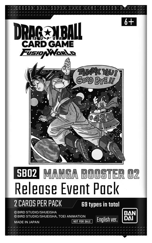 Image for SB02 Mange Booster 02 Release Event Pack - Dragon Ball Super: Fusion World