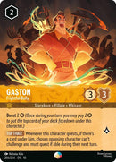 Image for Gaston - Frightful Bully (Epic) (206/204) (Whispers in the Well) (10) - Disney Lorcana