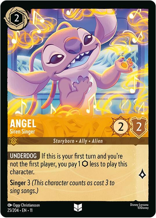 Angel - Siren Singer (25/204) (Winterspell) Disney Lorcana