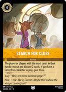 Image for Search For Clues (26/204) (Whispers in the Well) (10) - Disney Lorcana