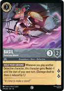 Image for Basil - Tenacious Mouse (179/204) (Whispers in the Well) (10) - Disney Lorcana