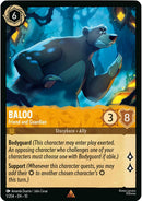 Image for Baloo - Friend and Guardian (1/204) (Whispers in the Well) (10) - Disney Lorcana