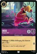 Image for Iago - Stompin' Mad (43/204) (Whispers in the Well) (10) - Disney Lorcana