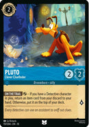 Image for Pluto - Clever Cluefinder (157/204) (Whispers in the Well) (10) - Disney Lorcana