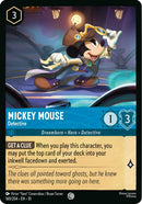 Image for Mickey Mouse - Detective (160/204) (Whispers in the Well) (10) - Disney Lorcana