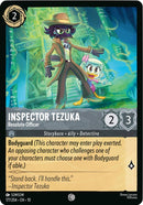Image for Inspector Tezuka - Resolute Officer (177/204) (Whispers in the Well) (10) - Disney Lorcana