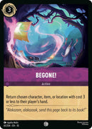 Image for Begone! (61/204) (Whispers in the Well) (10) - Disney Lorcana