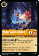 Image for Webby Vanderquack - Knowledge Seeker (9/204) (Whispers in the Well) (10) - Disney Lorcana