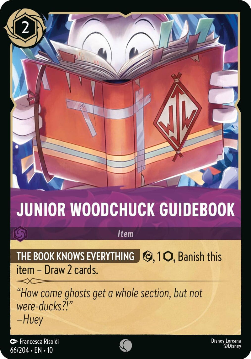 Image for Junior Woodchuck Guidebook (66/204) (Whispers in the Well) (10) - Disney Lorcana