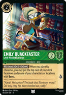 Image for Emily Quackfaster - Level-Headed Librarian (80/204) (Whispers in the Well) (10) - Disney Lorcana